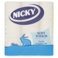 Nicky Soft Touch Toilet Tissue 9 Pack (9 Roll)