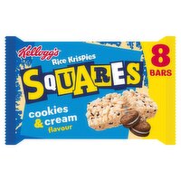 Kellogg's Rice Krispies Squares Cookies & Cream Bars 8 Pack (34 g)