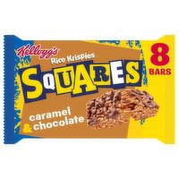 Kellogg's Rice Krispies Squares Caramel & Chocolate Bars 8 Pack (36 g)
