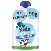 Glenilen Farm Kids Blueberry Yoghurt Pouch (90 g)
