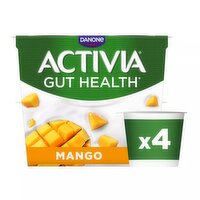 Activia Mango Gut Health Yogurt 4 Pack (115 g)