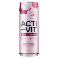 Acti-Vit Blackcurrant Apple & Raspberry Can (330 ml)