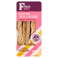 Freshways Ham Cheese Coleslaw Sandwich (172 g)