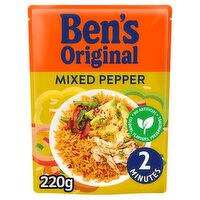 Ben's Original Mixed Pepper Microwave Rice (220 g)