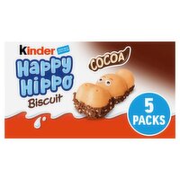 Kinder Happy Hippo Cocoa 5 Pack (103 g)