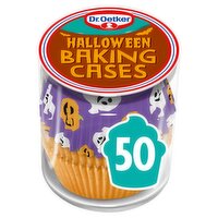 Dr. Oetker Halloween Baking Cases (50 Piece)