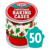 Dr. Oetker Christmas Baking Cases (50 Piece)