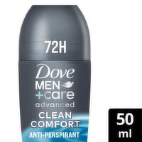 Dove For Men Clean Comfort 72 Hour Antiperspirant Roll On (50 ml)