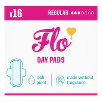 Flo Bamboo Winged Ultra Thin Day Pads (16 Piece)