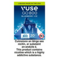 Vuse Go 800 Blueberry Ice 20mg (1 Piece)