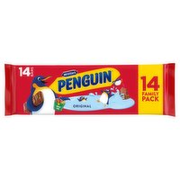 McVitie's Penguin Milk Chocolate Biscuit Bar 14 Pack (25 g)