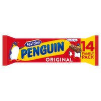 McVitie's Penguin Milk Chocolate Biscuit Bar 14 Pack (25 g)