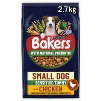 Bakers Chicken & Country Vegetables Sensitive Tummy Dry Small Dog (2.7 kg)