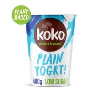 Koko Plain Plant Based Yogurt (400 g)