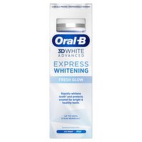 Oral B 3D White Icy Mint Express Whitening Fresh Glow Toothpaste (75 ml)