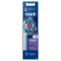 Oral B Pro 3D White Refill Heads 2 Pack (1 Piece)