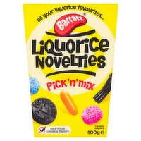 Barratt Liquorice Novelties Pick n Mix Carton (400 g)