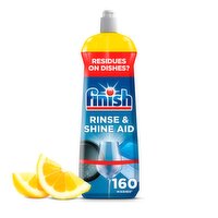 Finish Lemon Sparkle Rinse & Shine Aid 160 Washes (800 ml)
