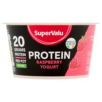 SuperValu Fat Free Raspberry Protein Yogurt (195 g)