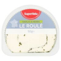 SuperValu Le Roule Garlic and Herb Cheese (150 g)