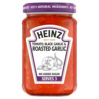 Heinz Tomato, Black Garlic & Roasted Garlic Pasta Sauce (350 g)