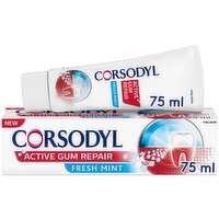 Corsodyl Active Gum Repair Fresh Mint (75 ml)