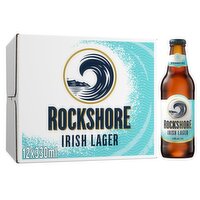 Rockshore Irish Lager Bottle 12 Pack (330 ml)