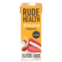 Rude Health Organic No Sugars Almond Drink (1 L)