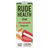 Rude Health Organic No Sugars Oat Drink (1 L)