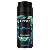 Lynx Aqua Bergamot 72 hour Deodorant Body Spray (150 ml)