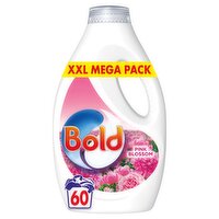 Bold 2 In 1 Liquid Pink Blossom 60 Wash XXL Mega Pack (1.96 L)