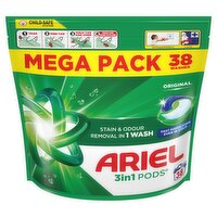 Ariel All in 1 Original Pods 38 Wash (38 Piece)