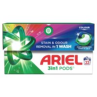 Ariel All in1 Colour Pods 33 Wash (33 Piece)