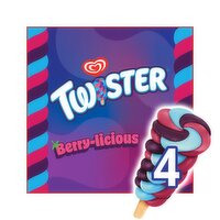 HB Twister Berry Licious Ice Pop 4 Pack (70 ml)