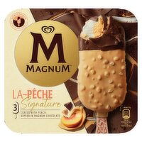 Magnum Signature La Peche Ice Cream Stick 3 Pack (90 ml)