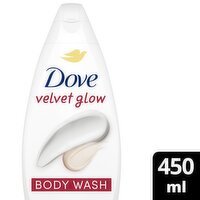 Dove Velvet Glow Bodywash Shower Gel (450 ml)