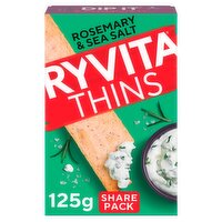 Ryvita Rosemary & Sea Salt Thins (125 g)