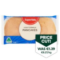 SuperValu Buttermilk Pancakes 6 Pack (168 g)