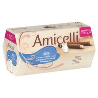 Amicelli Milk Creme Wafer Rolls (200 g)