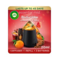 Airwick Mulled Wine Essential Mist Kit (1 Piece)