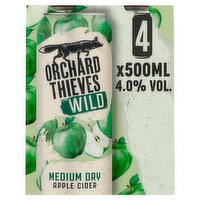 Orchard Thieves Wild Apple Cider Can 4 Pack (500 ml)