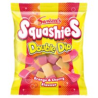 Swizzels Squashies Double Dip Orange & Cherry Bag (120 g)