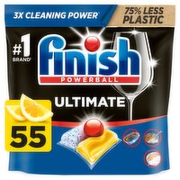 Finish Ultimate All In 1 Lemon Dishwasher Tablets (55 Piece)