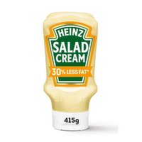 Heinz Salad Cream 30% Less Fat Squeezy (415 g)