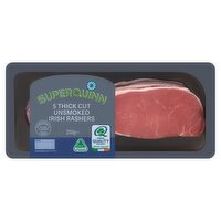 Superquinn Thick Cut Unsmoked Rasher (250 g)