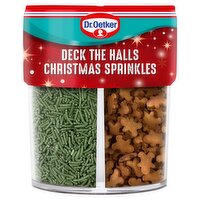 Dr.Oetker Deck the Halls Christmas Sprinkles 4 Cell (80 g)