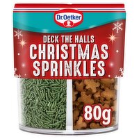 Dr.Oetker Deck the Halls Christmas Sprinkles 4 Cell (80 g)