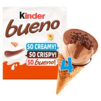 Kinder Bueno Ice Cream Cone 4 Pack (62 g)