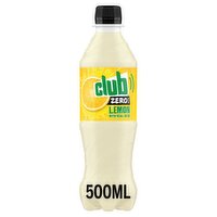 Club Zero Lemon Bottle (500 ml)