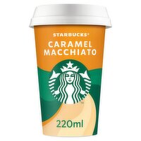 Starbucks Chilled Caramel Macchiato Coffee Cup (220 ml)